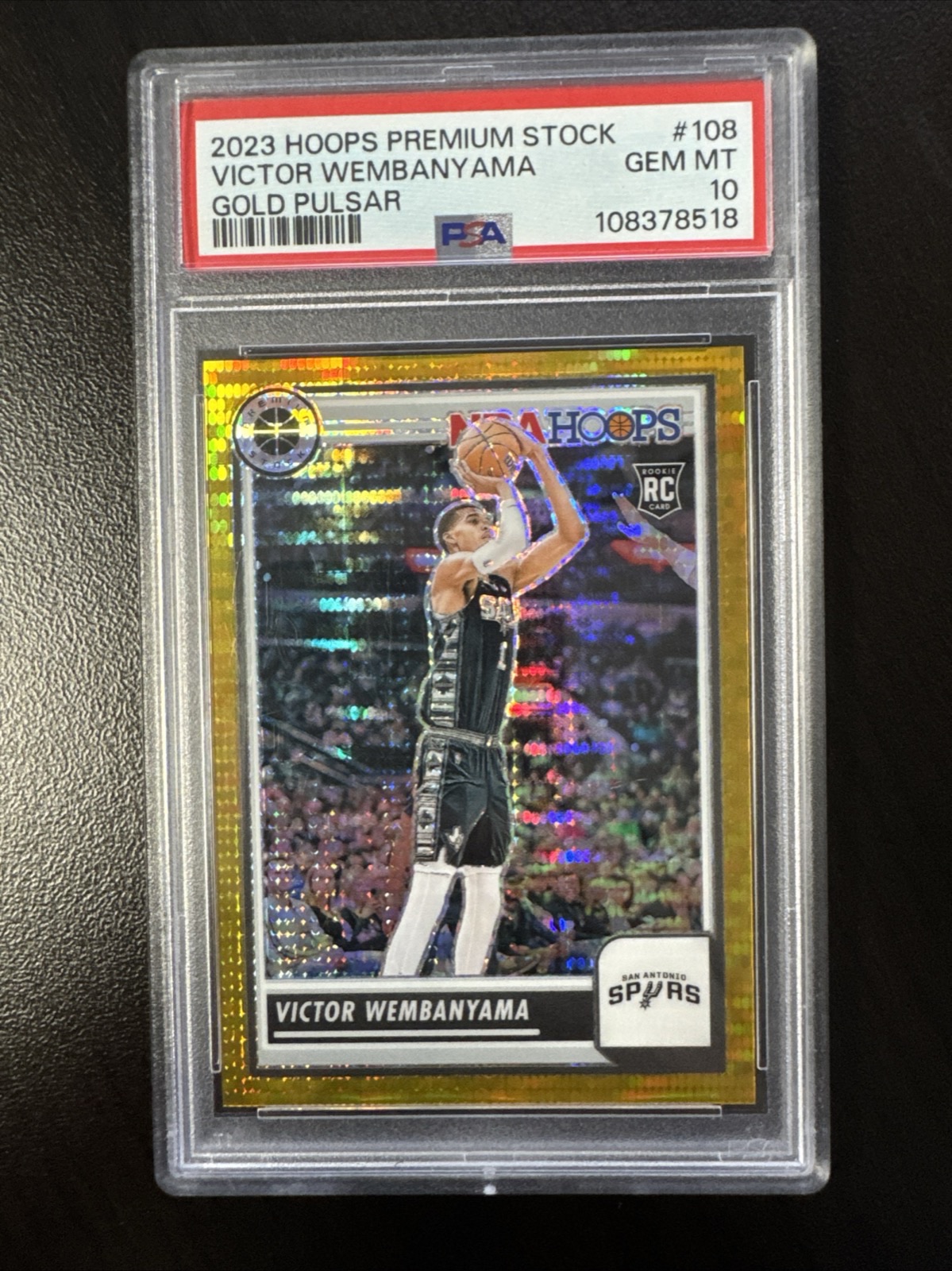 Wemby Gold Pulsar PSA 10 POP 1