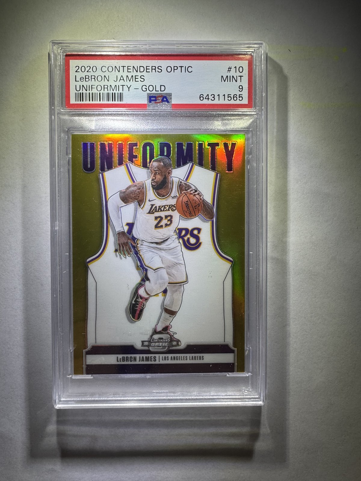 LeBron Contenders Optic Gold SSP